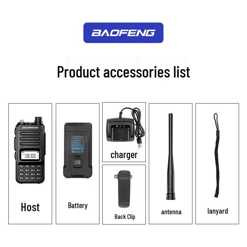 Двухдиапазонная рация Baofeng BF-UV13 Pro высокой мощности (Китайская версия)