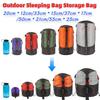 Outdoor Sleeping Bag Stuff Sack Waterproof Camping Sleeping Bag Compression Pack Large Capacity Space Saving for Camping Hiking