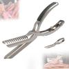 Rib Prep Pro Rib Membrane Remover Tool Guide Trimming Peeling Ribs Rib Membrane Remover Grilling Tools BBQ Rib Preparation Tool