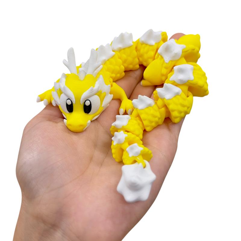 Mini Baby Animals - Cute 3D Printed Articulated Toy Figures - Collectible Figurines Decor