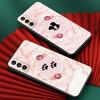 Чехол для телефона с розовым мраморным цветком для Samsung Galaxy S21 S20 S10 S9 S8 Plus Ultra 5g S10lite S10e S7edge S20 S21 Fe, мягкий чехол