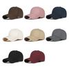 Четыре сезона мужчины женщины однотонный хлопок бейсболка кепка для спорта на открытом воздухе шляпа от солнца