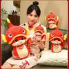 Adorable 2025 Snake Year Plush Toy Zodiac Snake Doll Soft Stuffed Animal Gift