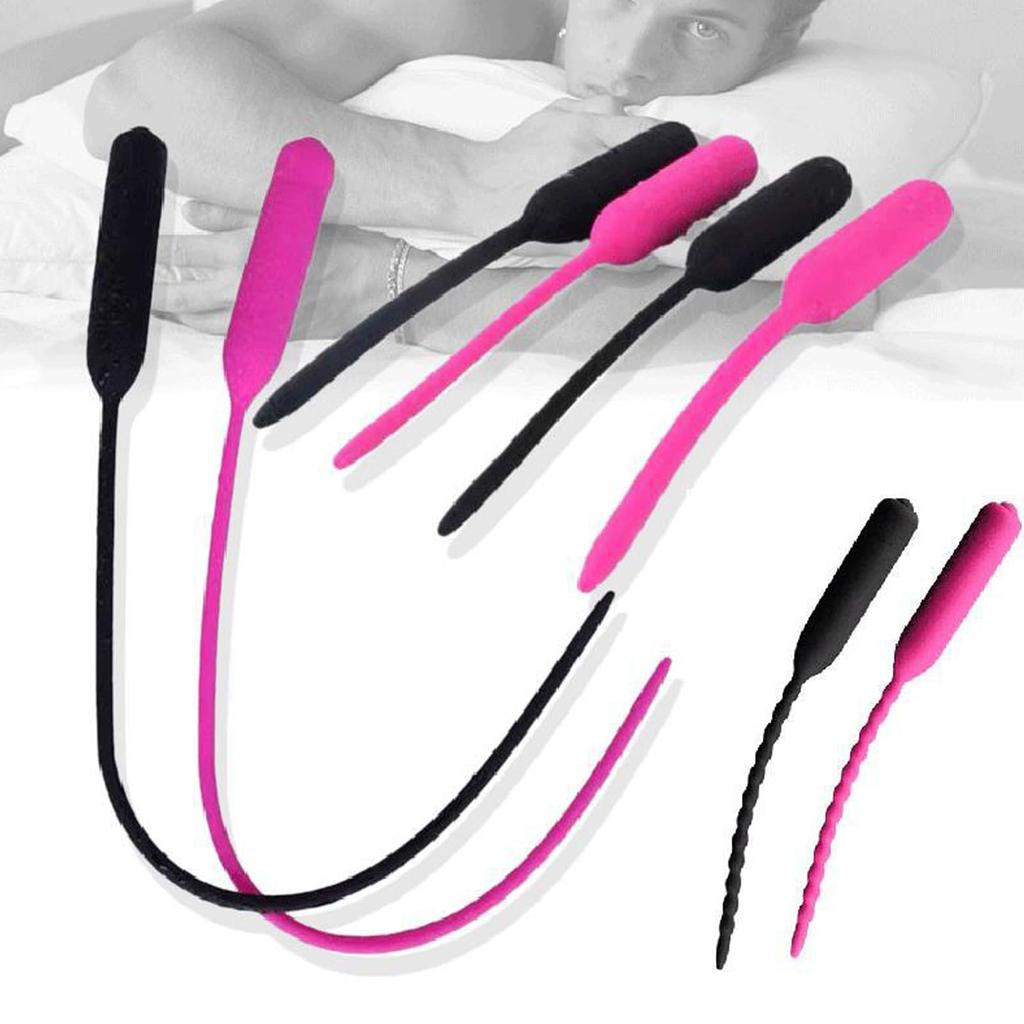 Alip Urethral Urethral Urethral Urethral Urethral 10 Vibration Urethral Penis Urethral Plug for Women and Urethral Clitoral Nipple Short Pink