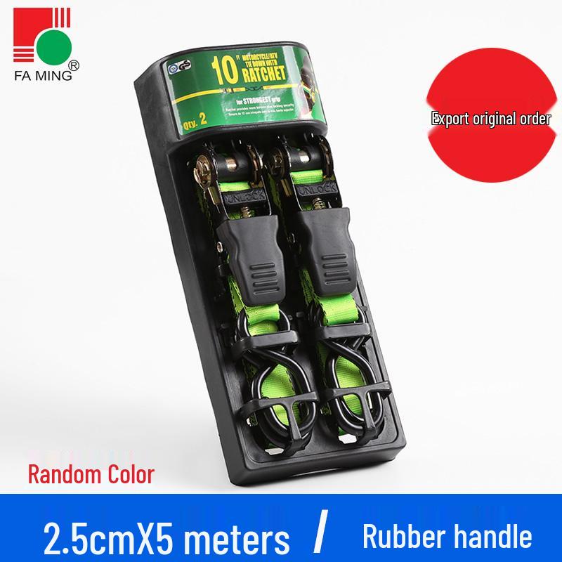 25-мм Полиэстеровые Ременные стяжки с трещоткой для багажа для самостоятельного вождения по бездорожью