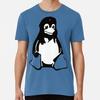 Футболка с пингвином Tux из Linux, размеры от S до 5XL
