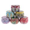 Drum-shaped Tin Box Party Supply Storage Case Durable Candy Cookie Box