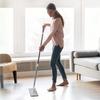 Grey Chenille Flat Mop with Stainless Steel Rod