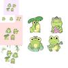 Adorable Cartoon Frog Musical Themed Cute Alloy Brooch Pin For Unisex Accessories