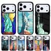 Чехол для телефона 'Статуя Свободы' (Америка) для iPhone 17 16 15 14 13 Pro Max Задняя крышка для 12 11 Pro Coque