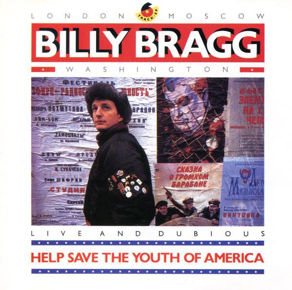 CD БИЛЛИ БРЭГГ - Help Save Youth of America 9607872 Elektra 1988 США Рок Б/у