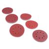 60 шт. Шлифовальный диск 5 дюймов 8 отверстий 6 типов наждачная бумага крепление на липучке круглый шлифовальный лист для