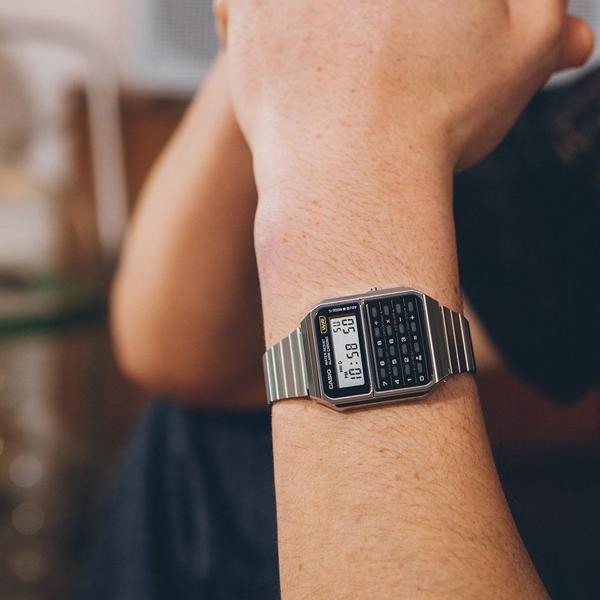 CASIO VINTAGE Mod. CALCULATOR EDGY COLLECTION - BLACK CA-500WE-1AEF