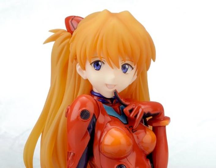Kotobukiya Evangelion New Theatrical Version костюм Шикинами Аски Лэнгли масштаб ПВХ окрашенный готовый продукт ~Стиль вилки.~ 1/7