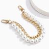 Retro Replacement Handles DIY Purse Handbag Belt Shoulder Chain Bag Chain Pearl Bag Strap