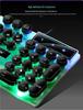 RGB Проводной Механический Игровой Комплект Клавиатура и Мышь для ПК и Ноутбука