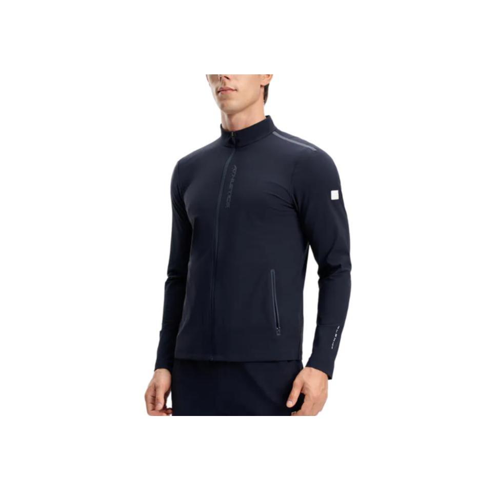 Fila Серия Фитнес Удобная Мягкая Охлаждающая Одежда с Защитой от Солнца Мужская Одежда Темно-синий A11M431501F-NV