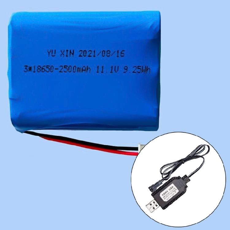 2 шт. USB-кабель-зарядное устройство 7,2 В с разъемами JST/SM2.0 2P для экскаваторов и транспортных средств с дистанционным управлением
