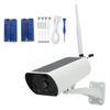 Solar Security Camera 1080P 2MP Night Vision PIR Motion Detection 2 Way Audio IP67 Waterproof