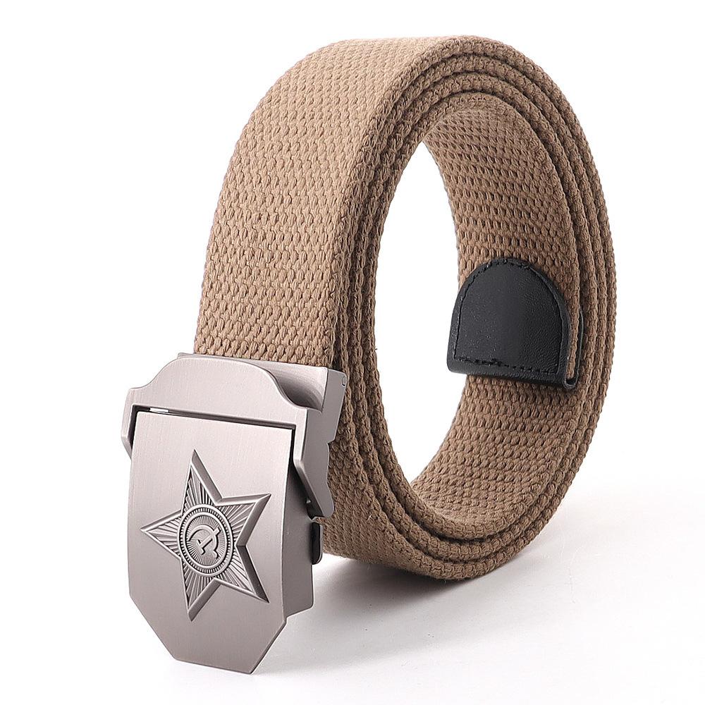 Новый мужской и женский ремень 3D советский государственный герб брезентовый ремень советский пояс памяти