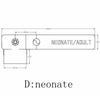 Compatible for NELLCOR with OXIMAX Patient Monitors, Disposable SPO2 Probe Sensor, SPO2 Finger Sensor,  Blood Oxygen Saturation Data Monitoring