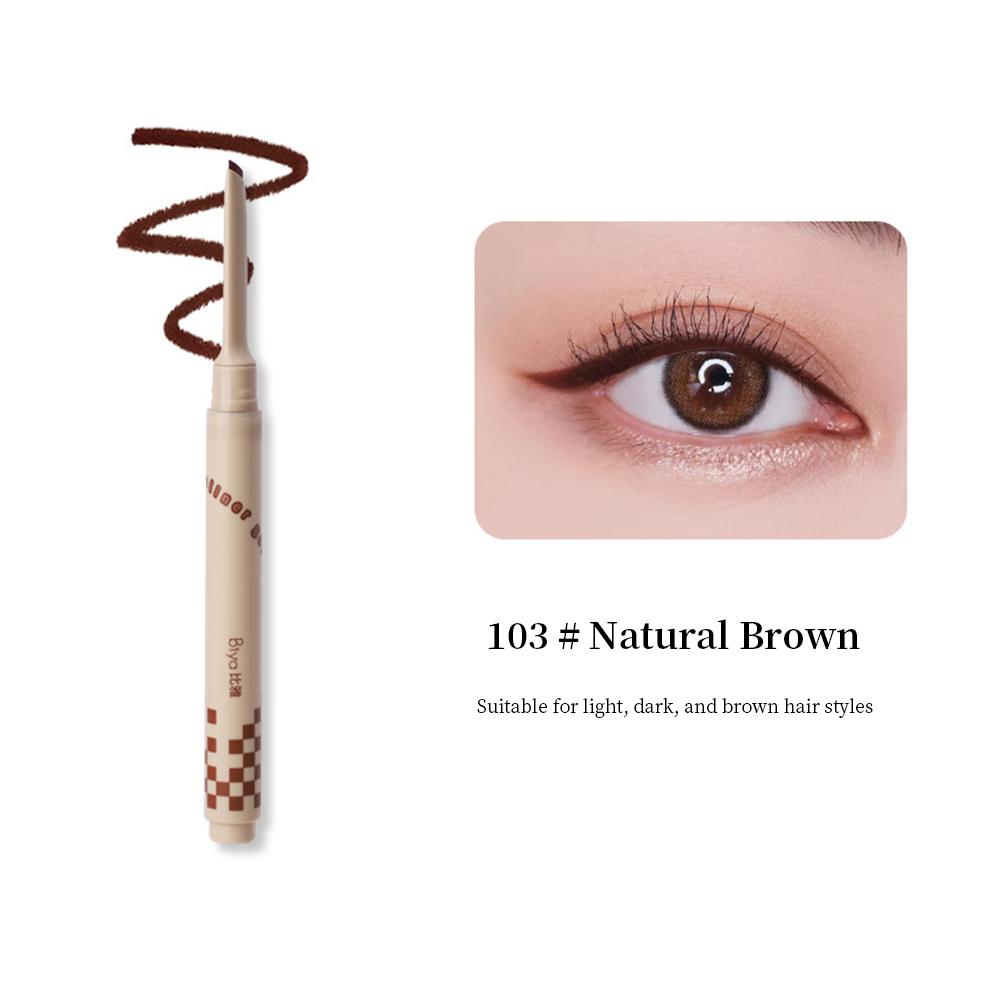 Biya Gel Eyeliner Press-on Design Long-lasting Color Smooth And Not Easy To Smudge Eyeliner