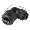 90 Degrees PC Water Cooling Fitting 14MM Brass Fitting Tube Connector  Hard Tube Installation