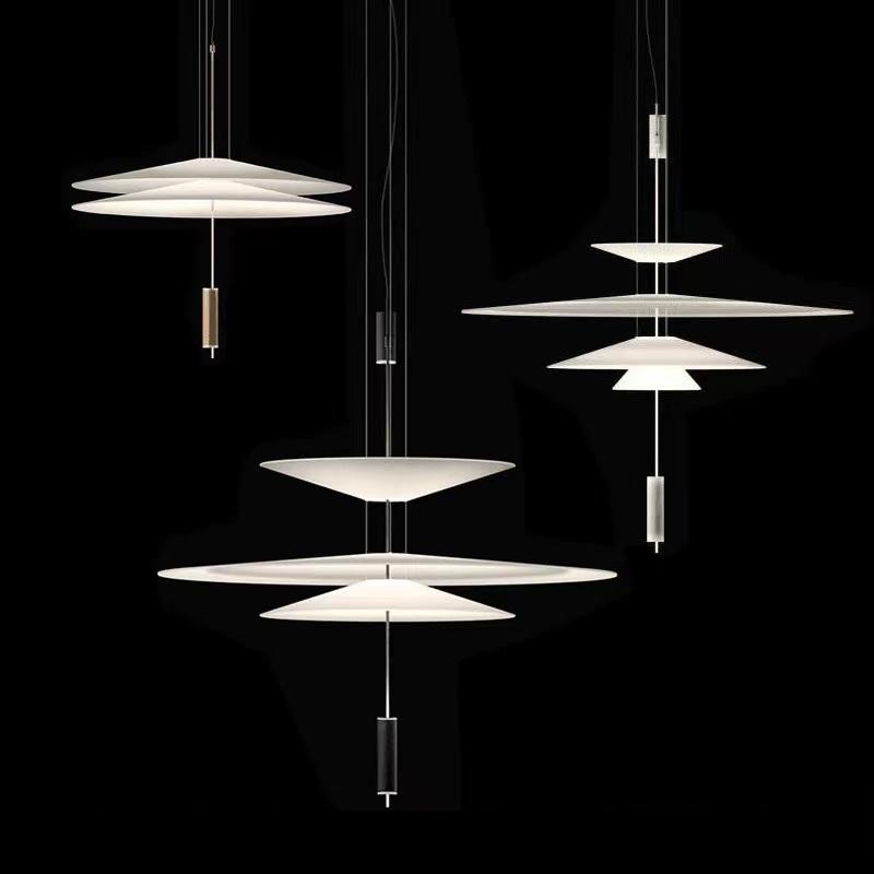 Modern Home Decor Interior Lighting Flamingo Chandelier Flying Saucer Designer Table Bar Living Room Bedroom Lighting