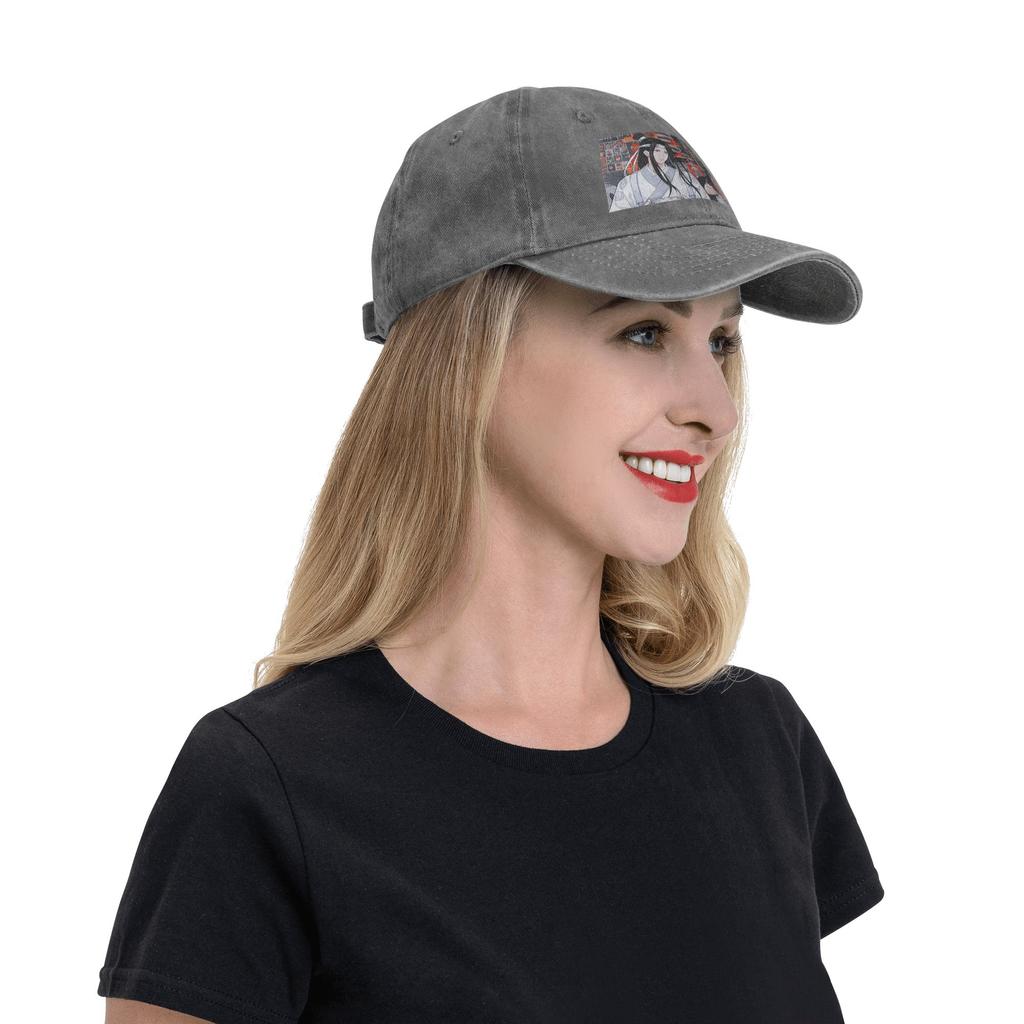 Неукротимый ВанСянь Кролик МоДаоЦзу Ши Бейсболки Snapback Стиранная Джинсовая Кепка Регулируемая Кепка Спортивная Бейсболка Ковбойская Кепка
