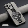 Чехол для Honor 600 Lite из овчины с магнитным кольцом-держателем, чехол-бампер для Honor 600Lite из кожи, противоударный, поддержка беспроводной зарядки