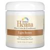 Henna, Hair Color and Conditioner, Light Brown, 4 Oz (113 G)