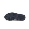 Jordan Air Jordan 1 Abrasion Resistant Low top Vintage Basketball Shoes Unisex Black Purple 553558-152(Team500-QD)
