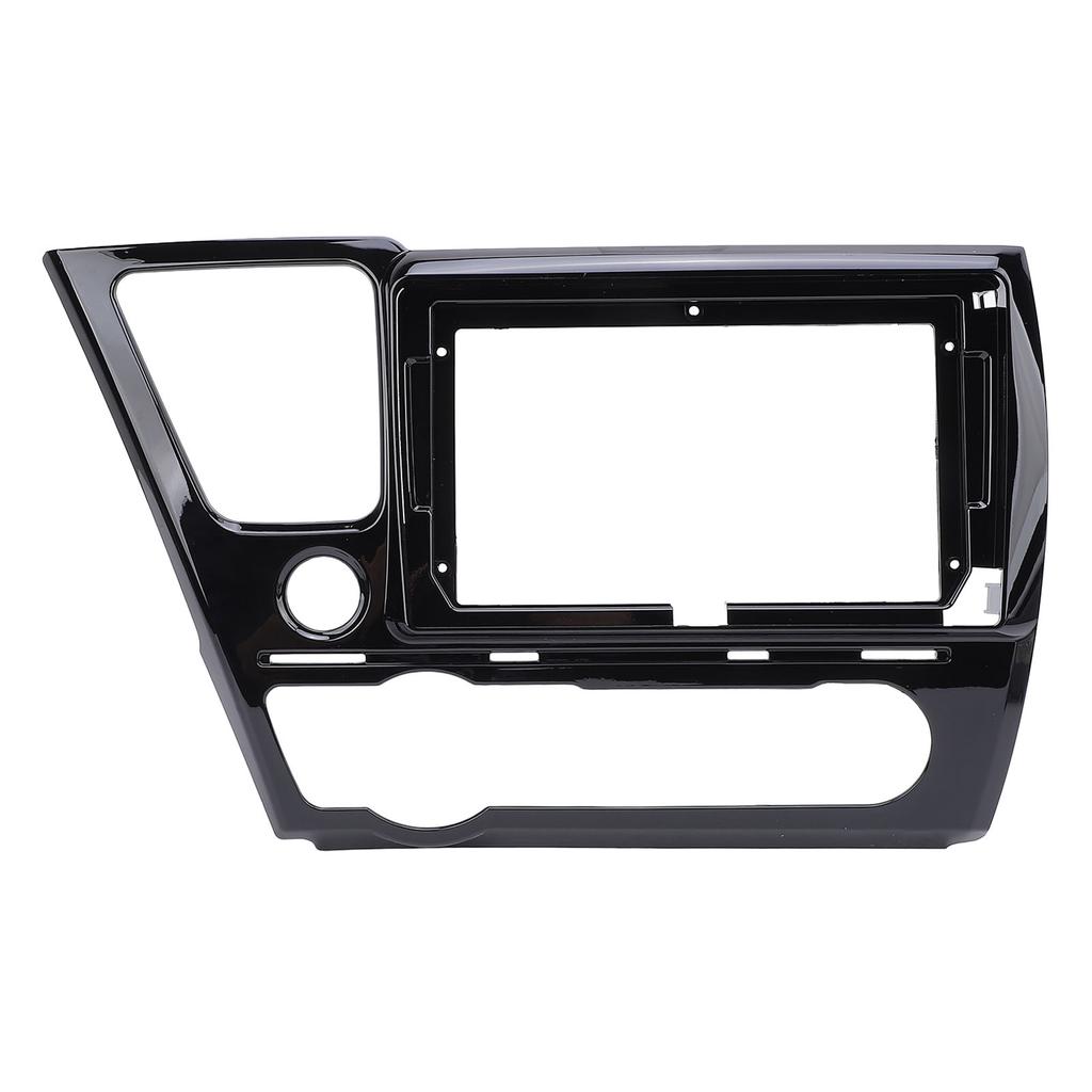 2 Din 9in Car Stereo Radio Fascia Protective Seamless Fit Navigation Fascia Panel Frame for Civic 20