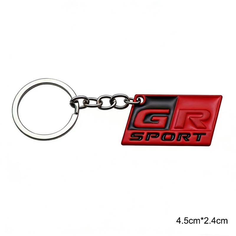 3D Metal GR SPORT Car keyring For Toyota Yaris, Corolla, Camry Owners Gift