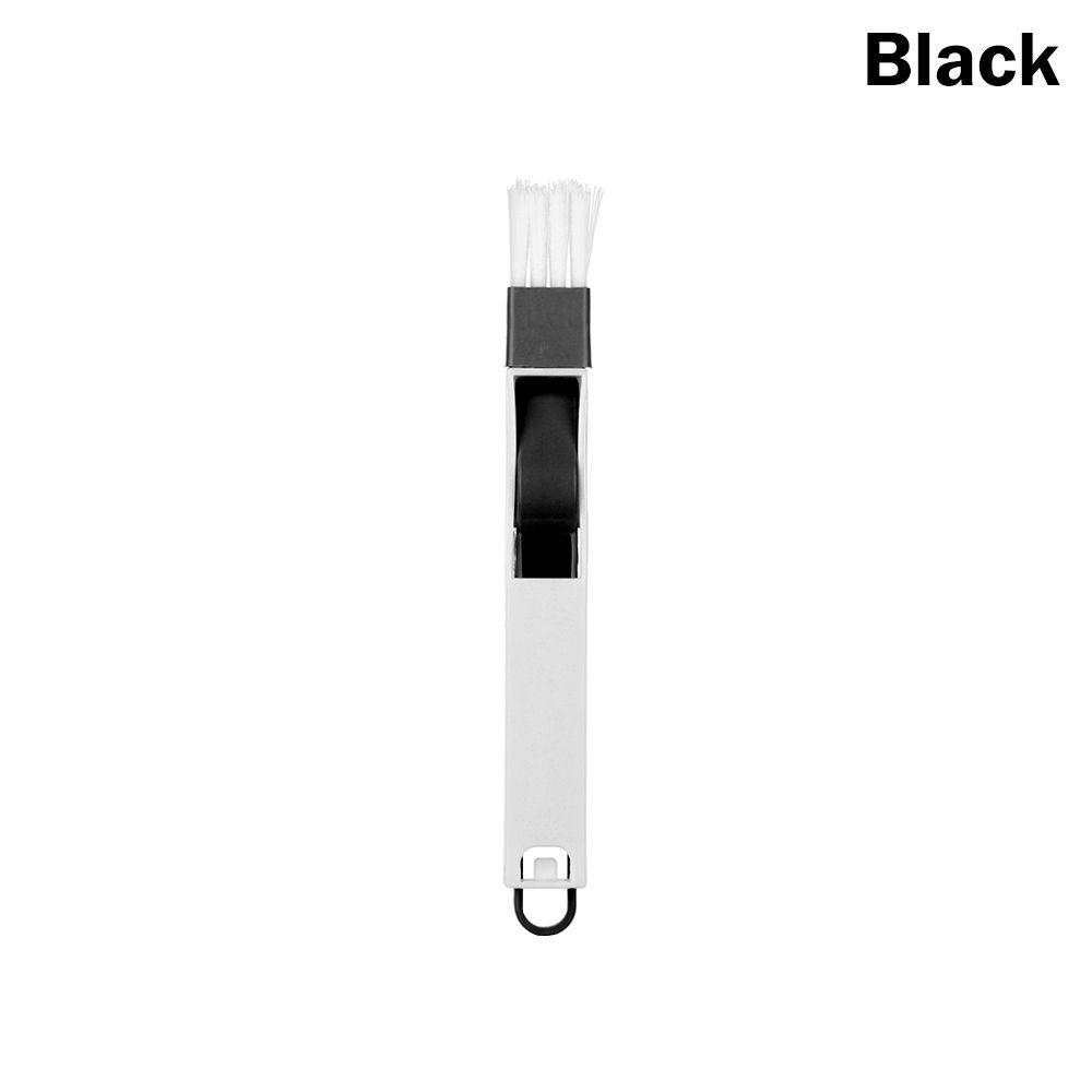 Household  Kitchen Bathroom Dirt Remover Keyboard Brush 2 In 1 Grooves Cleaning Tool Desk Set