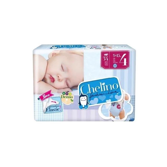 Подгузники Chelino Fashion&Love T-4 34 шт.