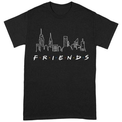 Friends Футболка Skyline для взрослых унисекс