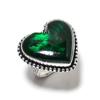 Натуральный зеленый лабрадорит драгоценный камень серебро 925 пробы подарочное кольцо размер 10 q0y98
