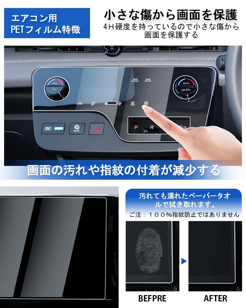 Набор LANTU Reflection для Nissan Serena C28 и плёнка для приборной панели Включает одно окно для навигации, одно окно для приборной панели и две плёнки для воздуха