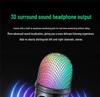 Энпинг USB Игровой Конденсаторный Микрофон с RGB Подсветкой для Стриминга и Караоке