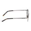Prada Temple Logo Metal Aviator Sunglasses Men's Silver