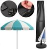 Patio Umbrella Parasol Cover Waterproof Outdoor Sunshade Umbrella Cover with Zipper Patio Umbrella Cover for Outdoor Umbrellas