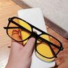 T-Shaped Double Beam Double Beam Marine Sunglasses Driving Shading Sunglasses Fashion Box Sunglasses Women