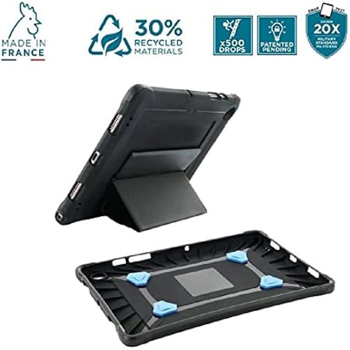 Mobilis PROTECH Усиленный защитный чехол Совместим с iPad 10,2" (9-е / 8-е / 7-е поколение) с Подставкой и ремешком