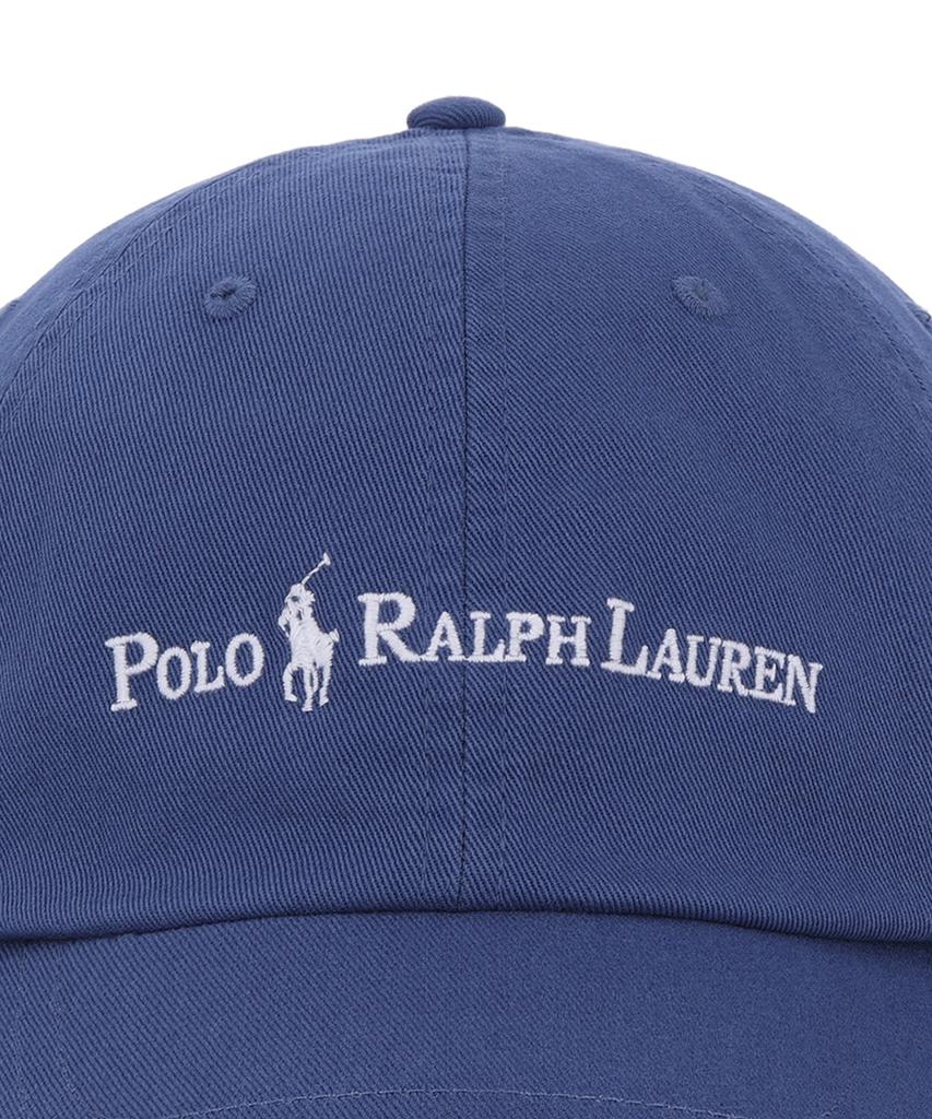Кепка-бейсболка POLO RALPH LAUREN из хлопкового твила - Синяя