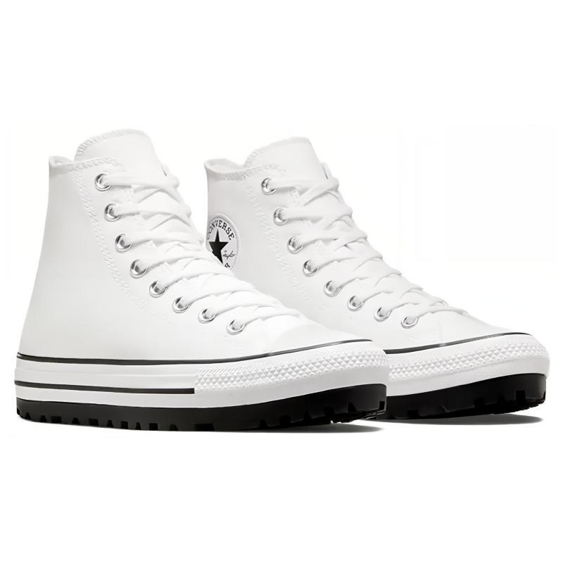 Converse All Star City Trek Удобные и универсальные Дышащие Высокие Кеды Унисекс Белые