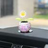 Accessories Animated Bobbleheads Dancer Car Dashboard Decoration Solar Dancing Swinging Flower