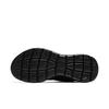 Skechers Слипоны Мужские Полностью Черные Низкие Беговые Кроссовки 232767-BBK
