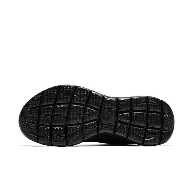 Skechers Слипоны Мужские Полностью Черные Низкие Беговые Кроссовки 232767-BBK