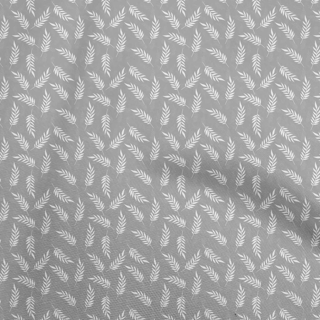 oneOone Cotton Flex Dark Beige Fabric Leaves Sewing Craft Projects Fabric Prints By Yard 40 Inch